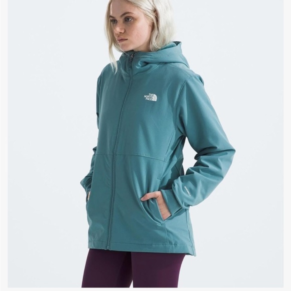 NORTH FACE APEX LILMORE FLEECE HOODED PARKA WOMENS MEDIUM